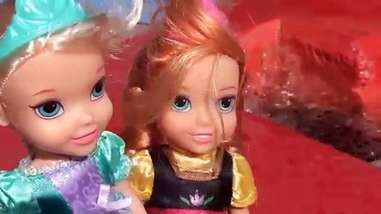 Et poupées gelé Nouveau parc menue piscine la natation les tout-petits jouets vidéos eau Anna elsa disney