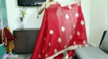How To Wear Saree-Deepika Kellogs Ad Style Sari Draping/Wrap Hot Diva Style Sarees