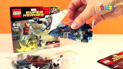 Lego Avengers Iron Man VS Ultron 76029 Marvel Super Heroes Stop Motion Build Review