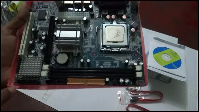 Zebronics G41 D3 Motherboard Combo+2gb Ddr3 Ram& 2.4 Ghz Core 2 Duo Cpu review - snapdeal.com
