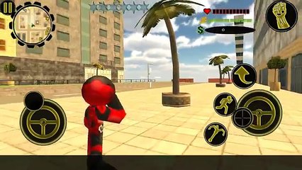 Stickman Rope Hero 2 /Android Gameplay HD