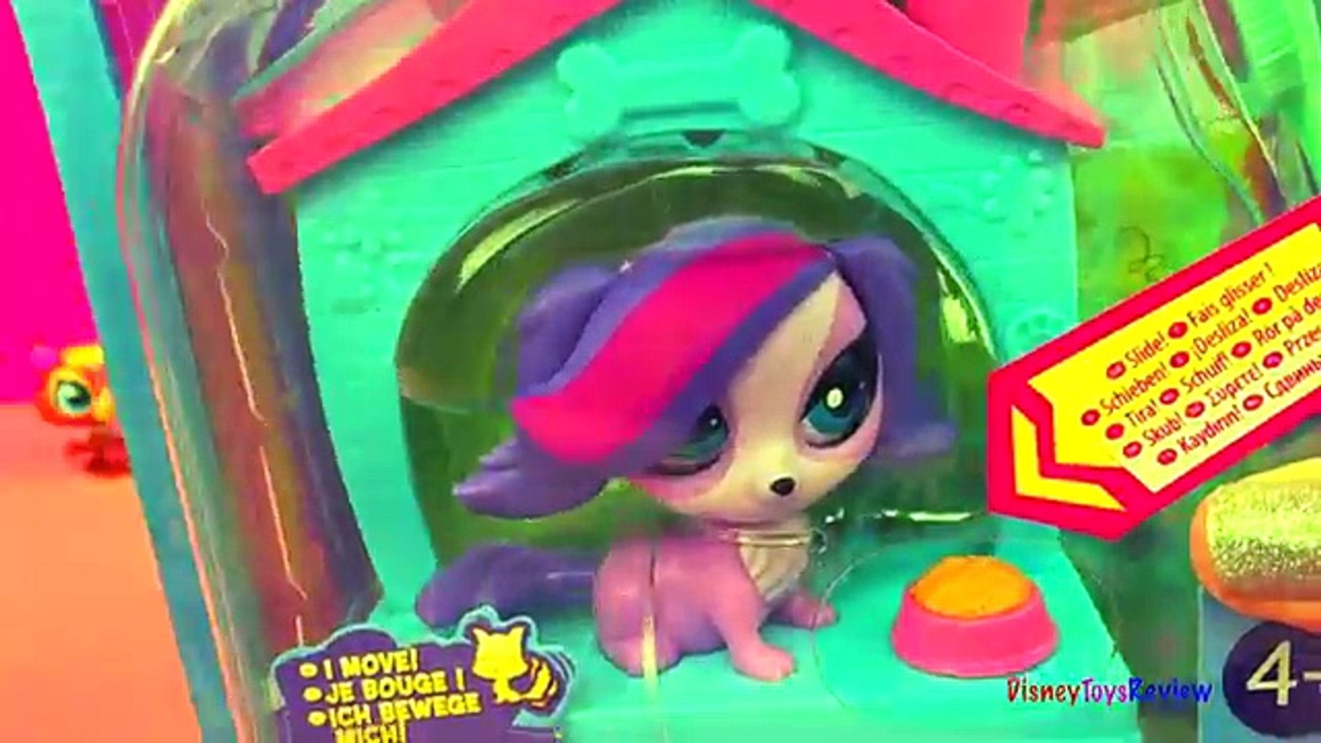 ⁣Disney LPS Littlest Pet Shop Zoe Trent waggin tails fuzzy tails dog pet toy cat toy DisneyToysReview