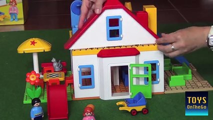 playmobil 123 casa familiar con tobogan
