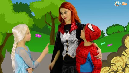 Bad Witch Baby Crying! Finger Family Song Nursery Rhymes for children