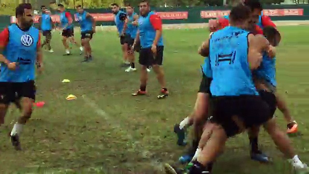 ENTRAINEMENT DES TOULONNAIS STADE FRANÇAIS - RCT.