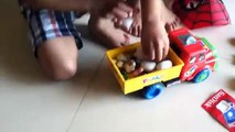Children Playing with Garbage Trucks and Construction Toys for Children by JeannetChannel