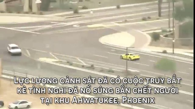 Màn rượt đuổi đối tượng giết người lái ôtô chạy trốn tốc độ cao như trong phim