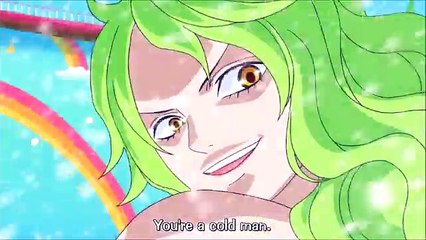 One Piece - Tashigi Vs. Monet - (HD) #71
