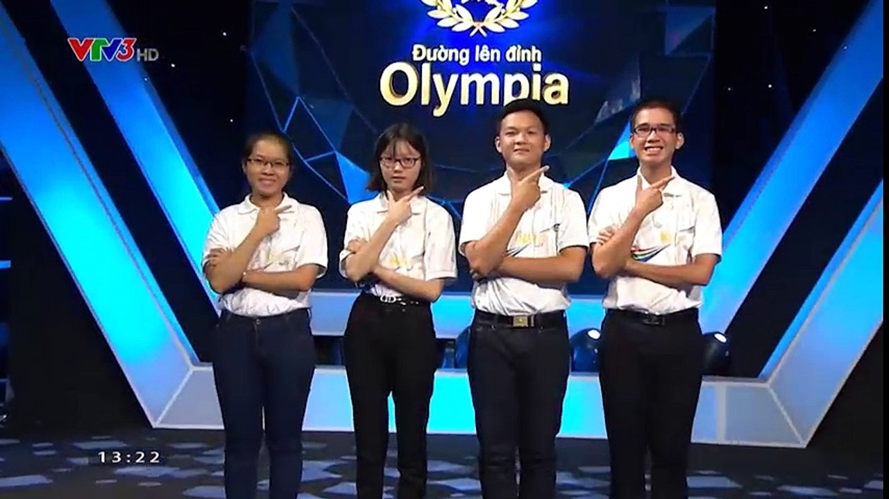 Thí sinh và giáo viên òa khóc vì giải được ô từ khóa ở vòng thi thứ hai tại Olympia