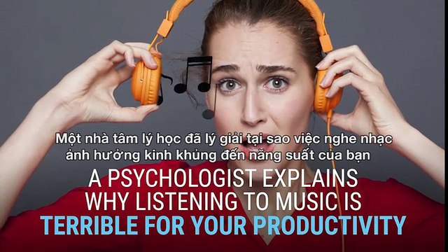 Nghe nhạc khi làm việc có làm tập trung hơn?
