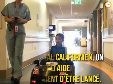 Dans cet hôpital, les enfants vont en salle d'opération en mini-voitures électriques !