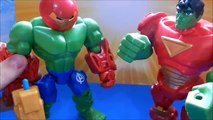Hulk vs Hulkbuster Mashers em uma mutação incrível