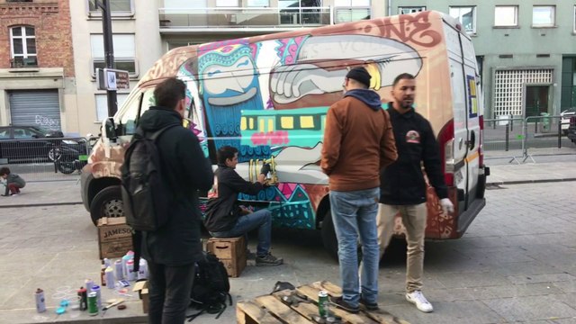 TOP TO BOTTOM : Derrière Le coté vandale du graffiti, il y a des vrais artistes