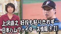 日本ハム 上沢直之 好投も粘りきれず… 昨日のソフトバンク戦 2017.9.21 日本ハムファイターズ情報 プロ野球