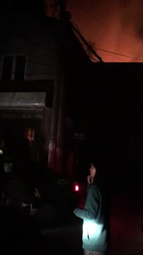 Cháy chùa Tĩnh Lâu tại đường Trích Sài - Tây Hồ - Hà Nội p2