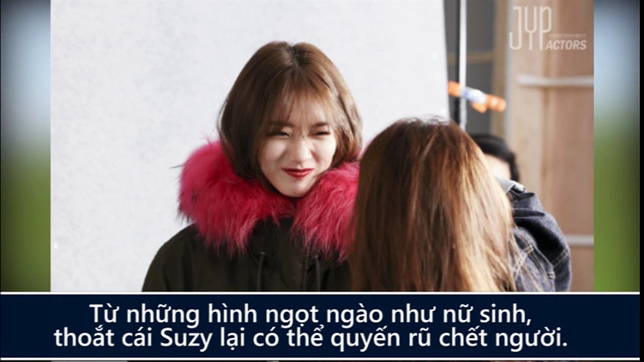 Suzy đẹp rạng ngời, lấp ló vòng một nảy nở trong loạt hình hậu trường chụp tạp chí