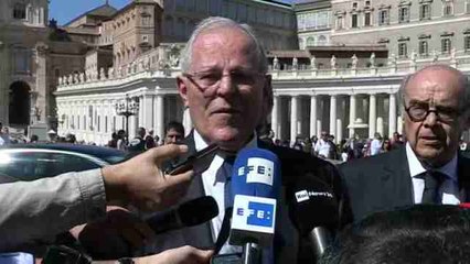 Kuczynski y el papa hablaron de la lucha contra la pobreza y la corrupción