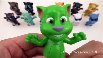 Tải video: 2016 McDONALDS TALKING TOM CAT HAPPY MEAL TOYS SET 12 BRAZIL MCLANCHE FELIZ BRINQUEDOS TOM FALANTE