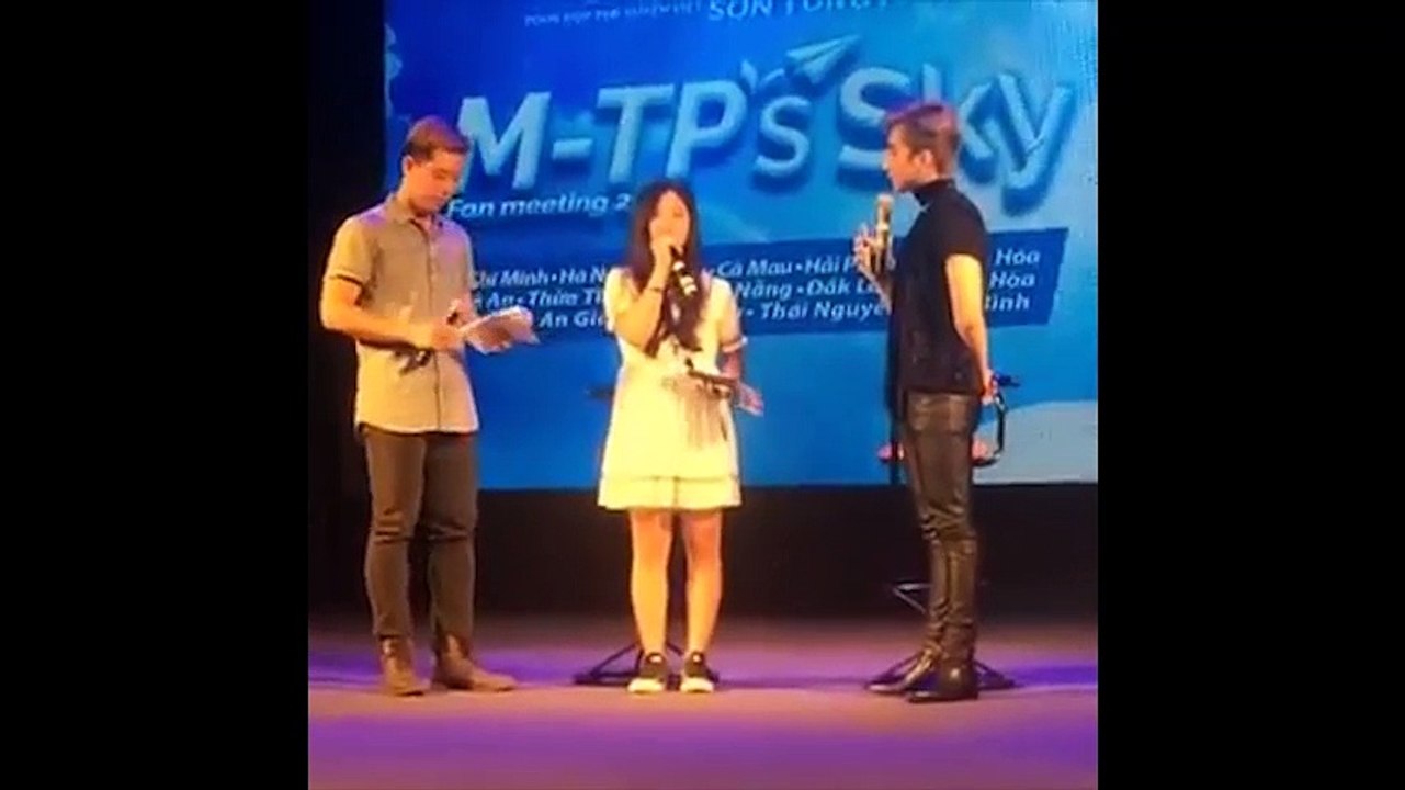 Sau 5 năm, Sơn Tùng M-TP bất ngờ khi gặp lại cô bé fan đã đặt nickname Sky cho mình!