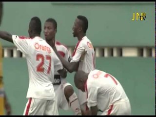 3ème but de l'AFAD face à l'ASEC Mimosas