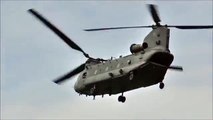 Crazy british pilot dancing ballet with his chinook helicopter! :O