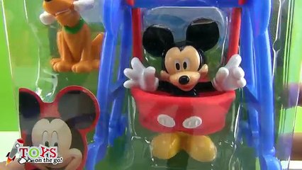 Mickey y Donald en el Parque Mickey Silly Swing and Donald Silly See-Saw - Juguetes de Mickey Mouse