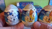 Disney Dumbo & Bambie - 101 Dalmatians 9 Surprise Eggs Xmas Toys Huevos Sorpresa ウォルト・ディズニー