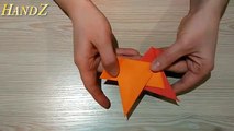 Easy and awesome origami star. Оригами - звезда. Ideas for Christmas