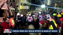 GLOBAL NEWS: Foreign crews help rescue efforts in quake-hit Mexico