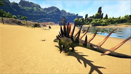 KENTROSAURUS FIRST LOOK! THE BEST NEW DEFENSE DINO! - Ark: Survival Evolved