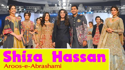 PFDC L'Oreal Bridal Week | Shiza Hassan | Bridal Dress 2017