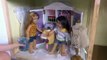 Setting up American Girl Doll House with Furniture