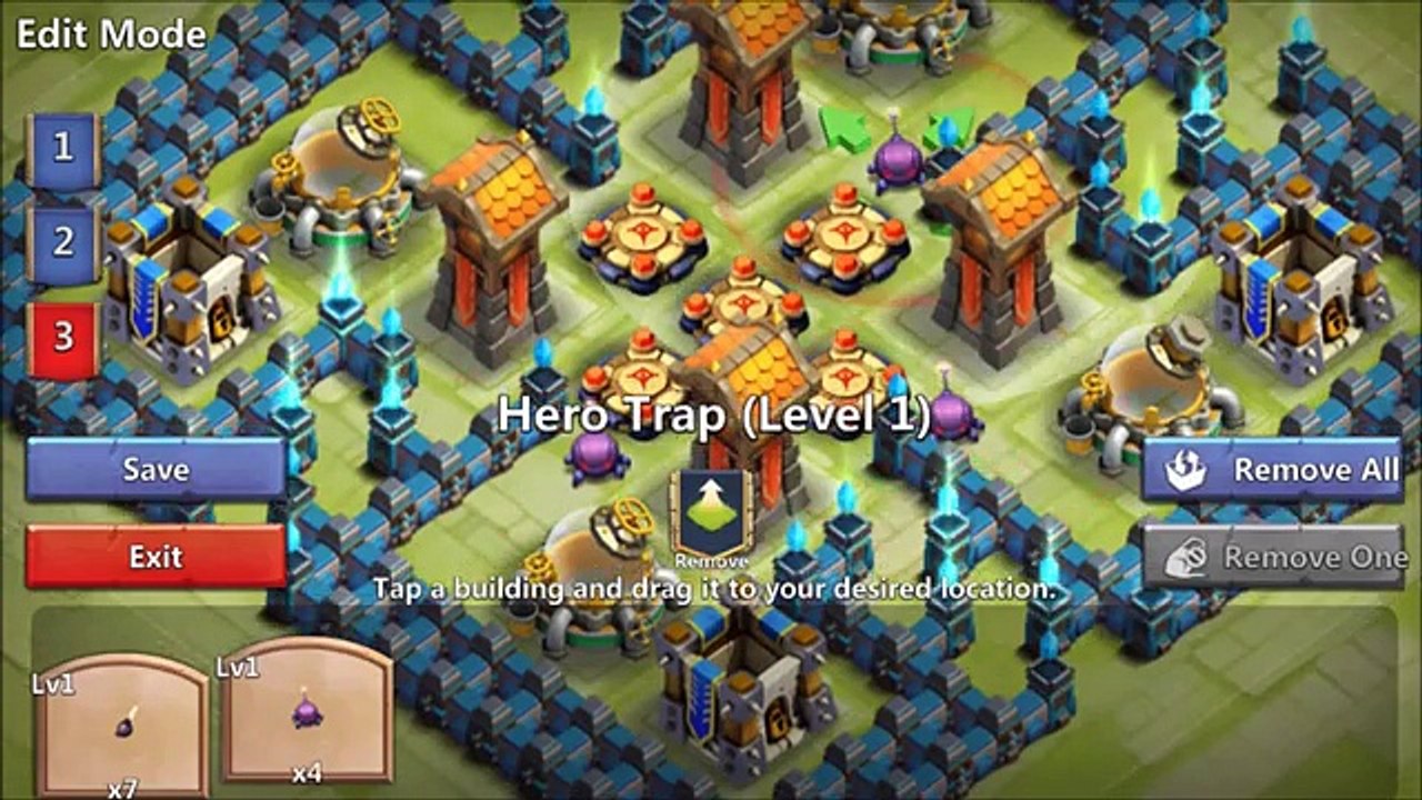 Castle Clash TH 16 HBM Base Design ♦ Castle Clash Here Be Monsters Clover Base ♦ Town Hall 16 Base