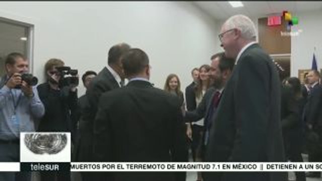 EE.UU.: cancilleres de Venezuela y Rusia se reúnen en Nueva York