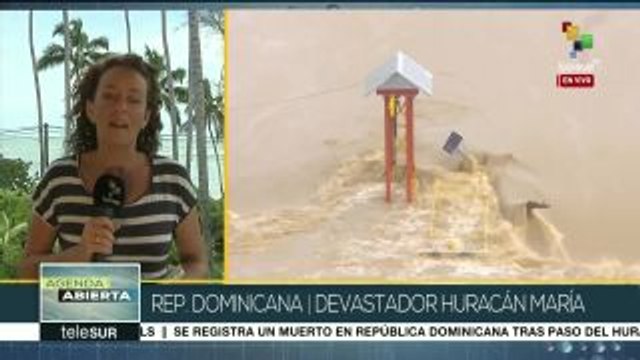 República Dominicana: huracán María cobra primera víctima