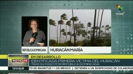 Puerto Rico eleva alerta roja en 26 provincias por el huracán "María"