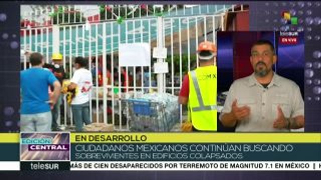 México: asciende a 273 el número de fallecidos por el terremoto