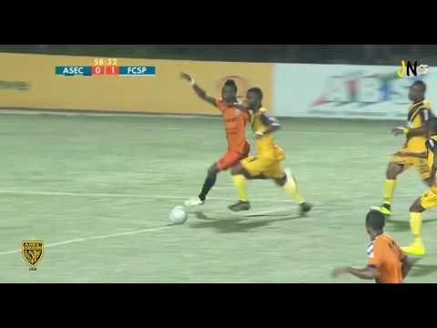 20ème journée de ligue 1 ASEC Mimosas - Fc San Pedro Résumé