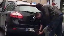 Arrestation musclée à coup de genoux, taser et étranglement (Bobigny)