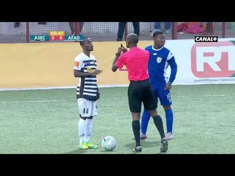 21ème journée ASEC Mimosas AFAD 1ère mi temps