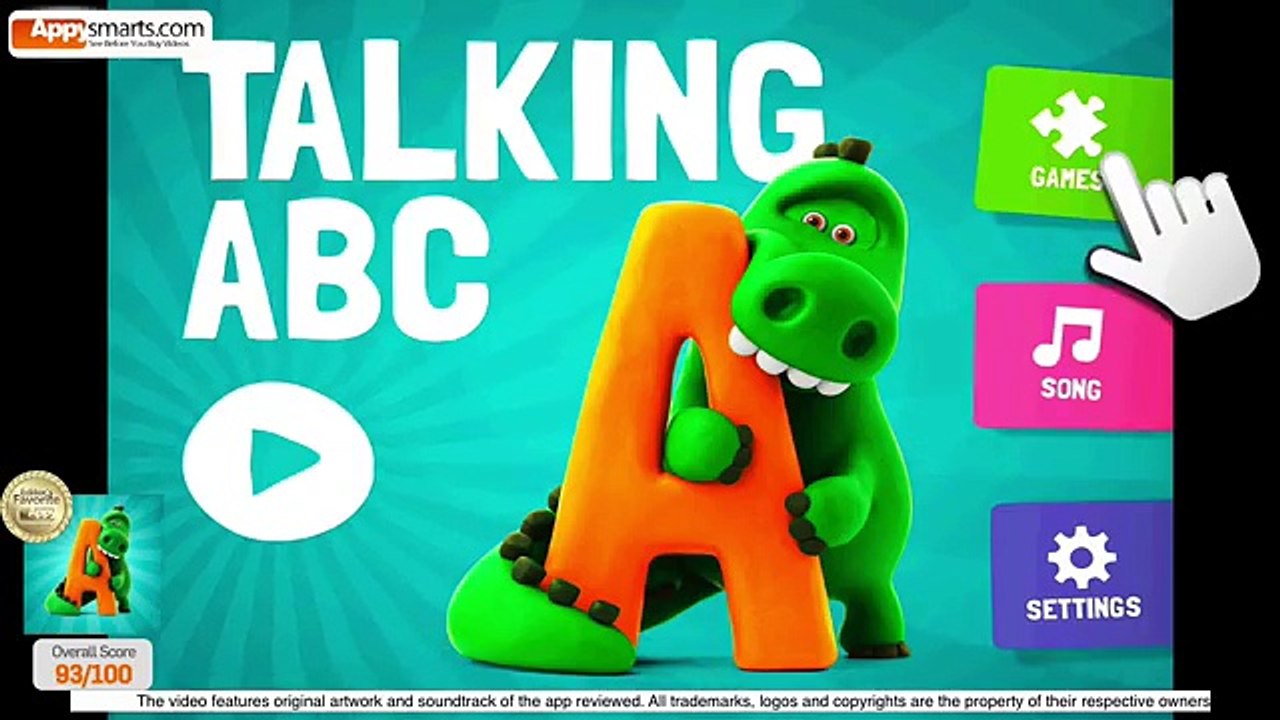 Talking ABC - alphabet game demo [3+,iPad,iPhone,Android]