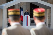 Discours du Président de la république, Emmanuel Macron, lors de l'hommage national de Fred Moore aux invalide