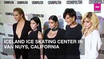 Kim, Khloe & Kourtney Kardashian Take The Kids Ice Skating