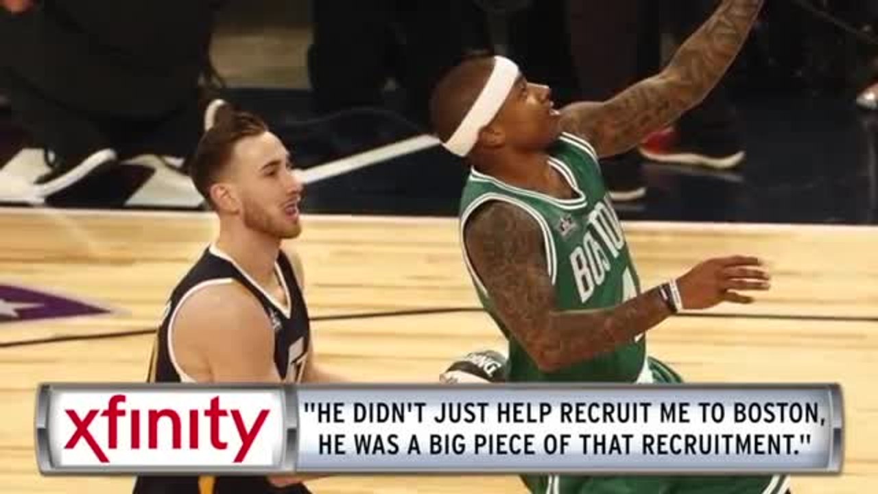 Gordon Hayward Credits Isaiah Thomas With Joining The Celtics