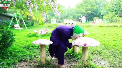 Frozen Elsa Little Spiderman vs Werewolf vs Batman Joker is zombie Superhero Kids