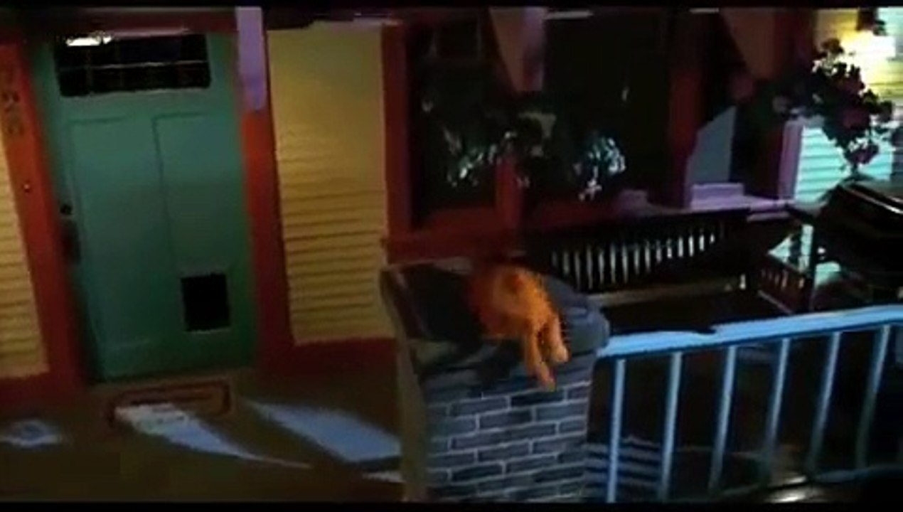 Garfield the Movie - Garfield Gets Kicked Out and Gets Back In (Reversed)
