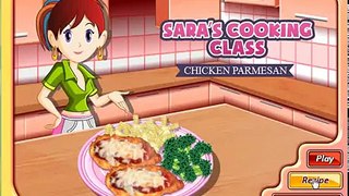 Cuisine pour enfants petit en ligne Sara Jeu de parmesan classe-poulet