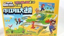 Super Mario Bros Japanese Crystal Maze Board Game, Epoch Toys