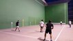 Frontenis open de Rivas grupo D ultimos tantos Mario y Oscar vs Carmona y Nacho