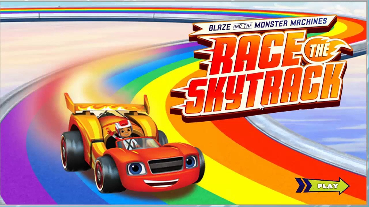 Blaze and the monster machines - games - blaze - race the skytrack- Best New Kids Games